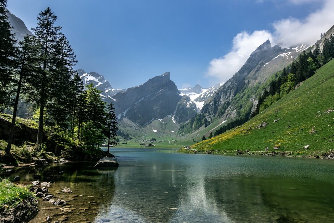 mysterious swiss lake