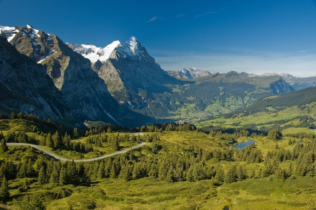 swiss mountain landscape