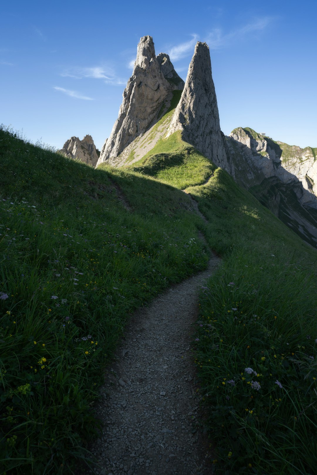 alpine hiking trail