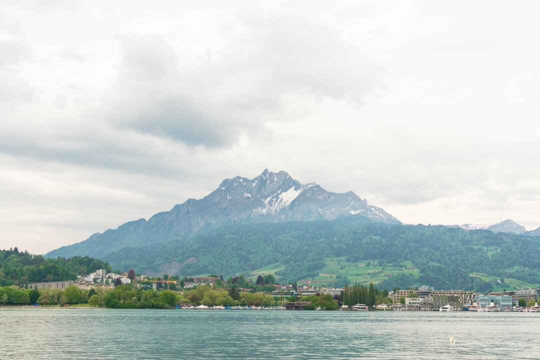 swiss alpine lake