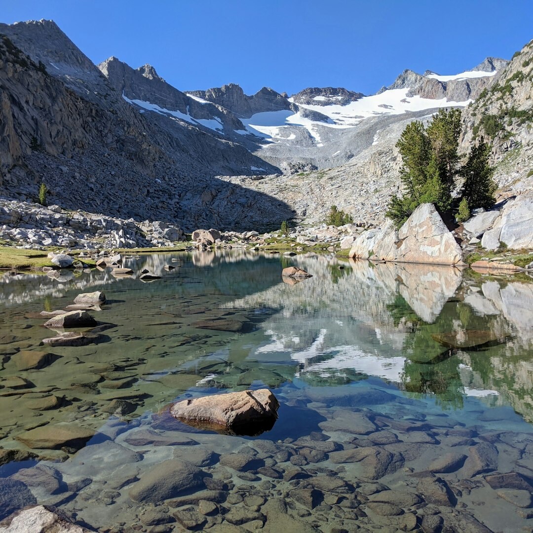 hidden alpine lake