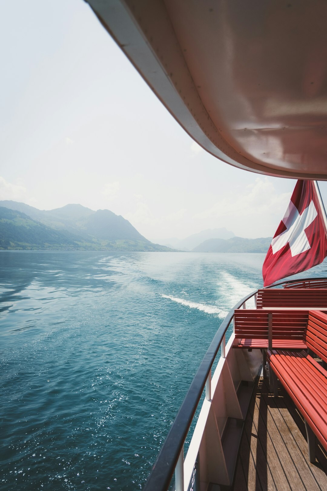 swiss lake boat