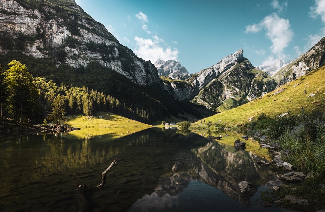 mysterious swiss lake